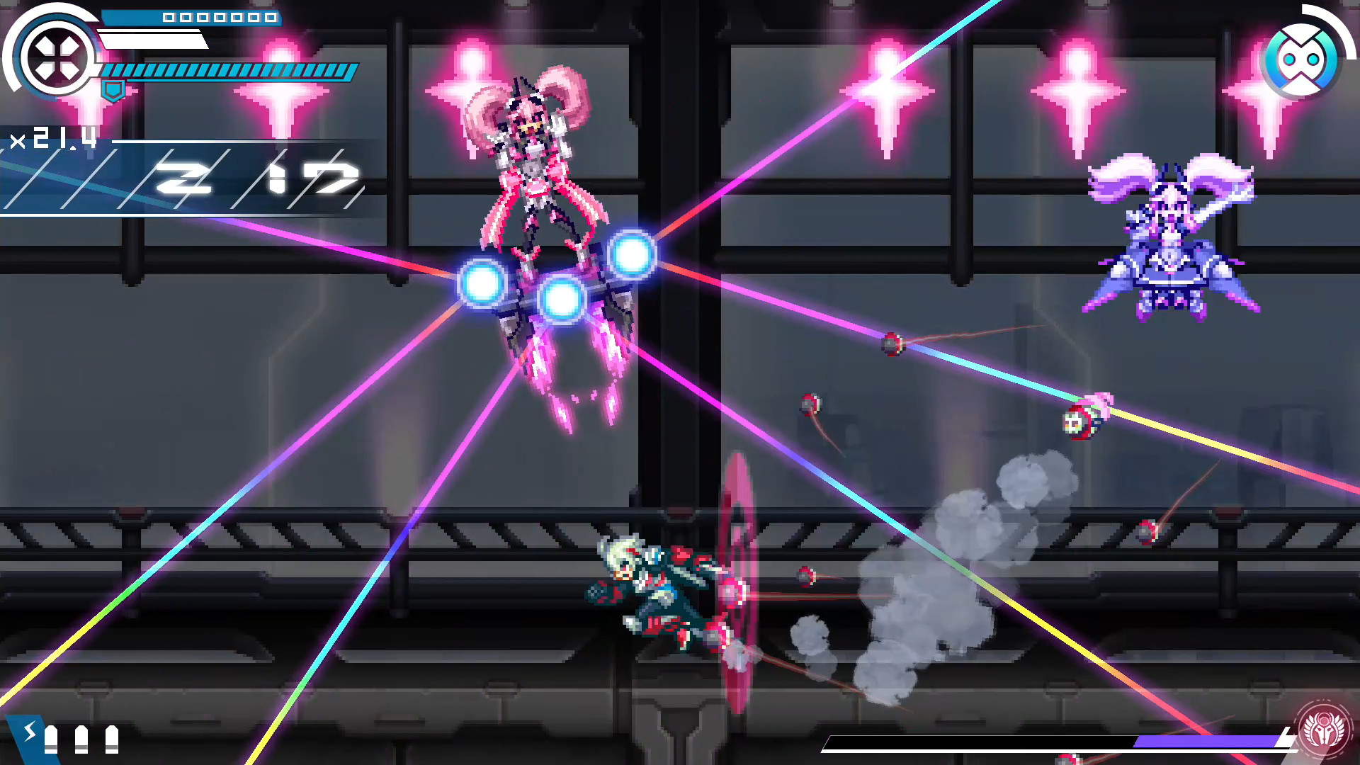 Captura: Gunvolt Chronicles: Luminous Avenger iX