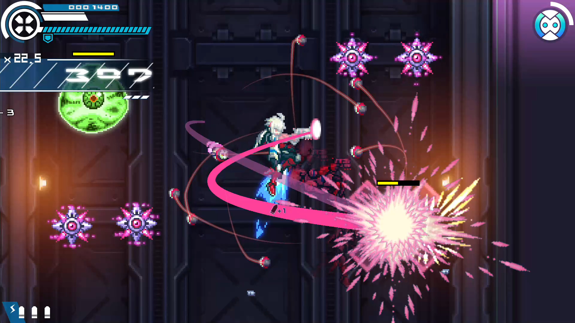 Captura: Gunvolt Chronicles: Luminous Avenger iX