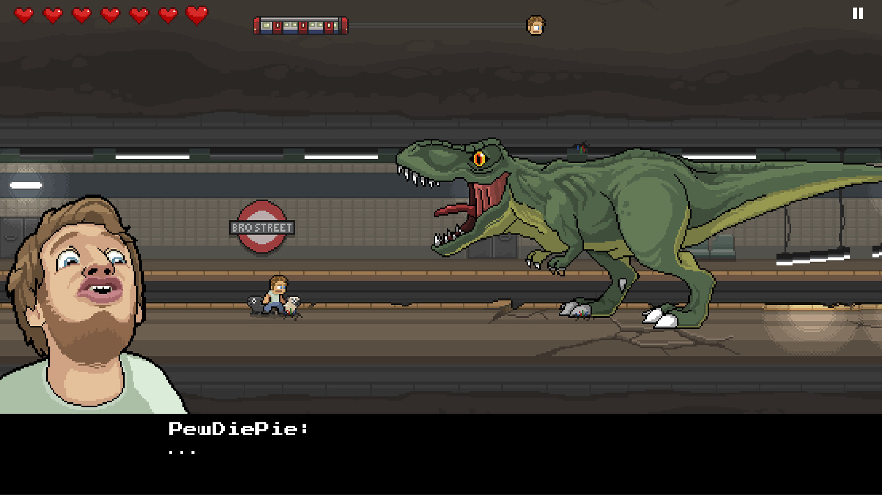 Captura: PewDiePie: Legend of the Brofist