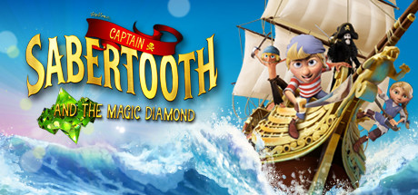 Capa: Captain Sabertooth and the Magic Diamond