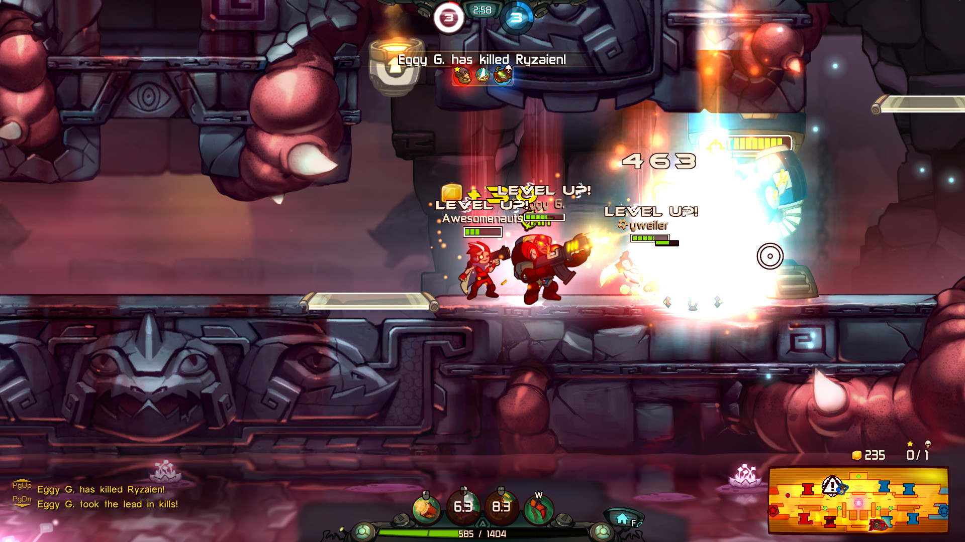 Captura 12: Awesomenauts