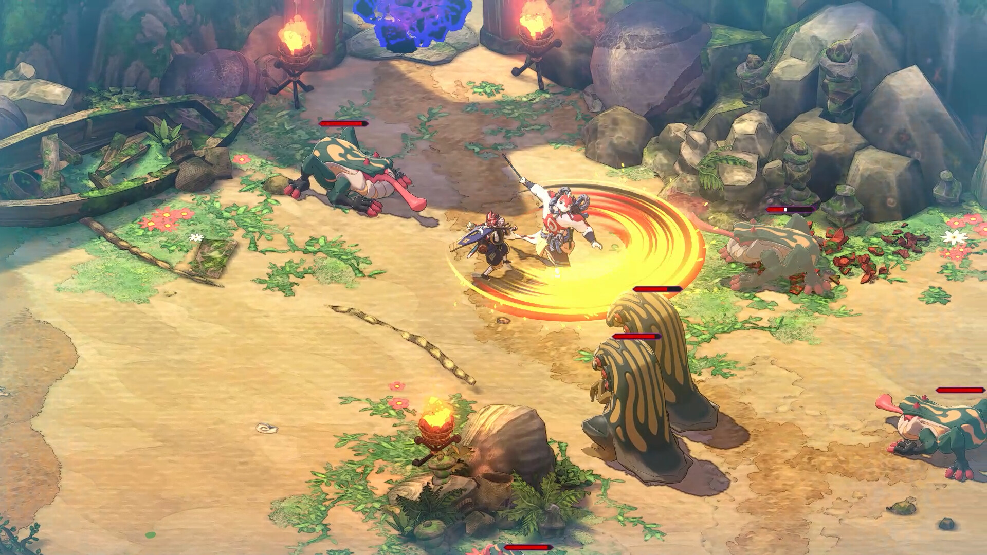 Captura: Towa and the Guardians of the Sacred Tree