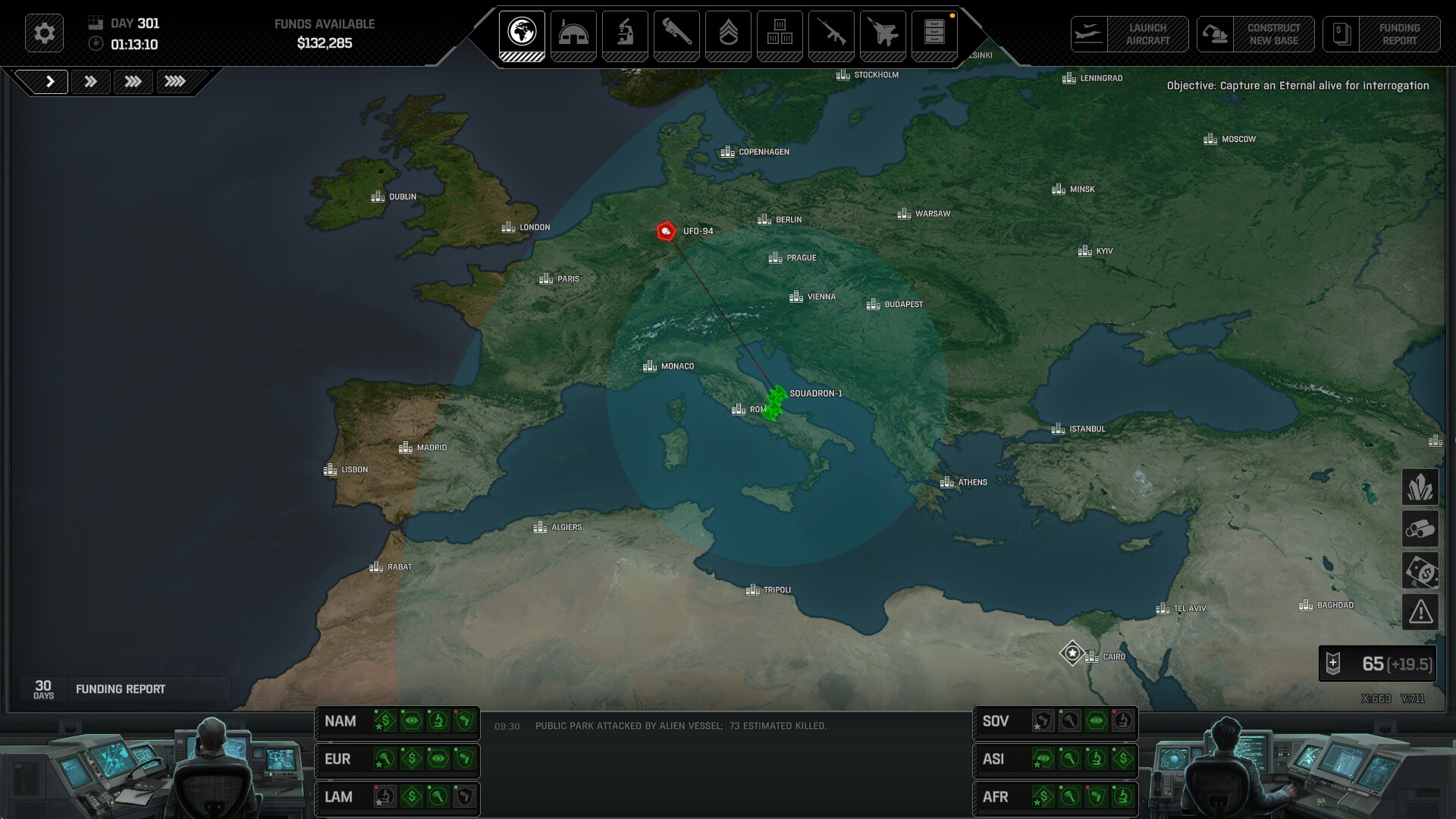 Captura: Xenonauts 2