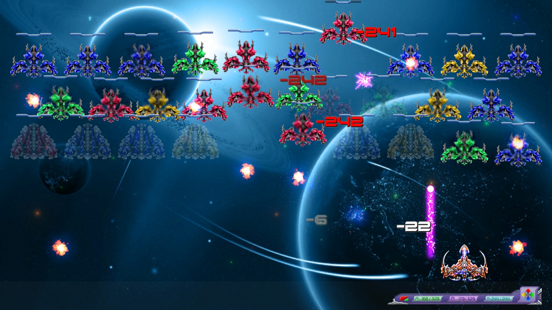 Captura: GOD STARFIGHTER