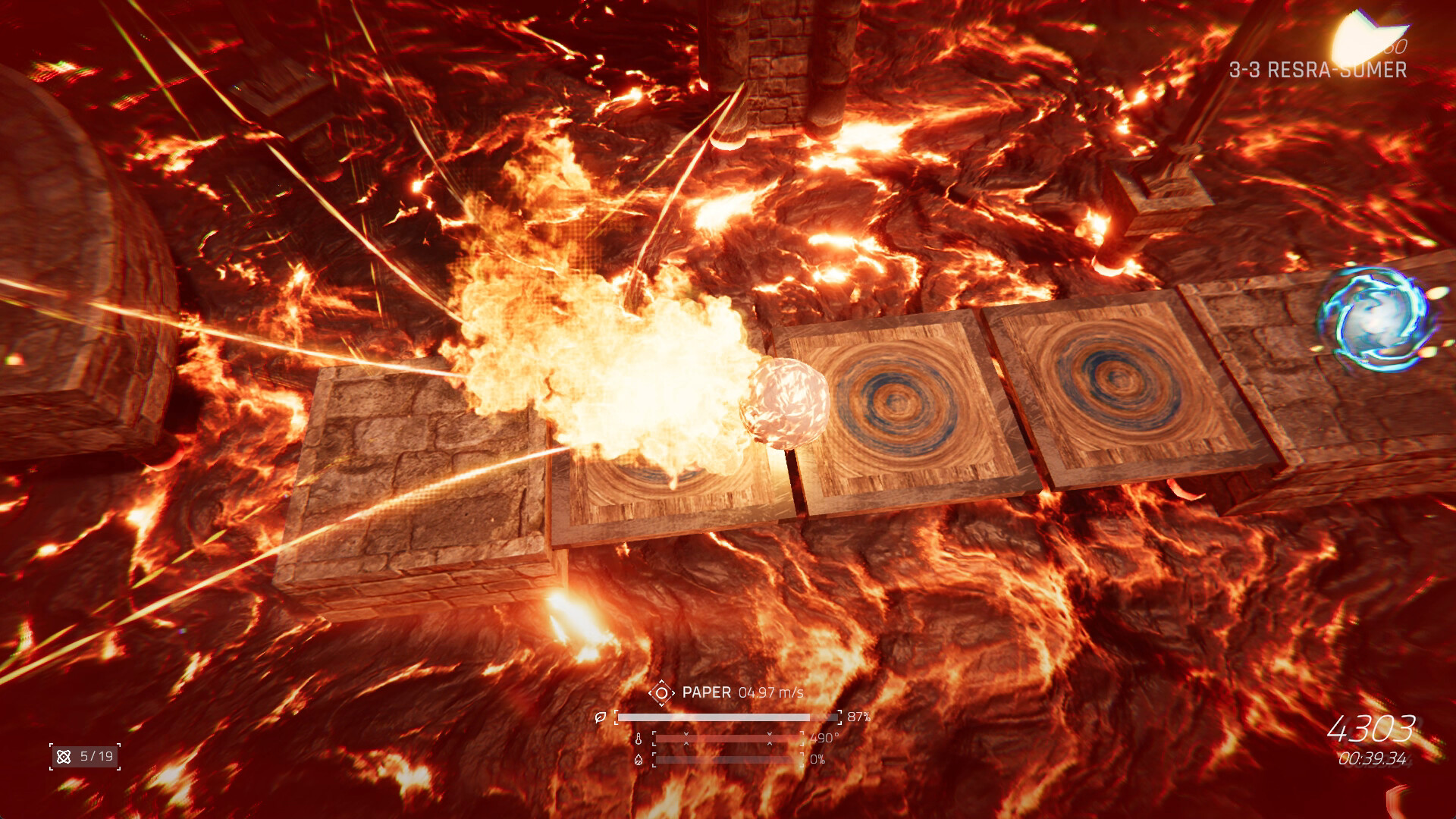 Captura: Ballex²: The Hanging Gardens