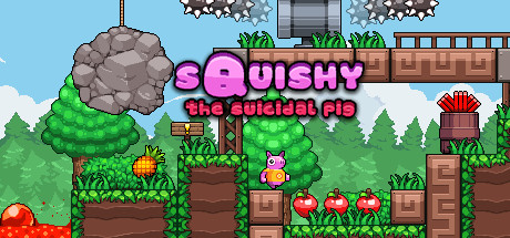 Capa: Squishy the Suicidal Pig