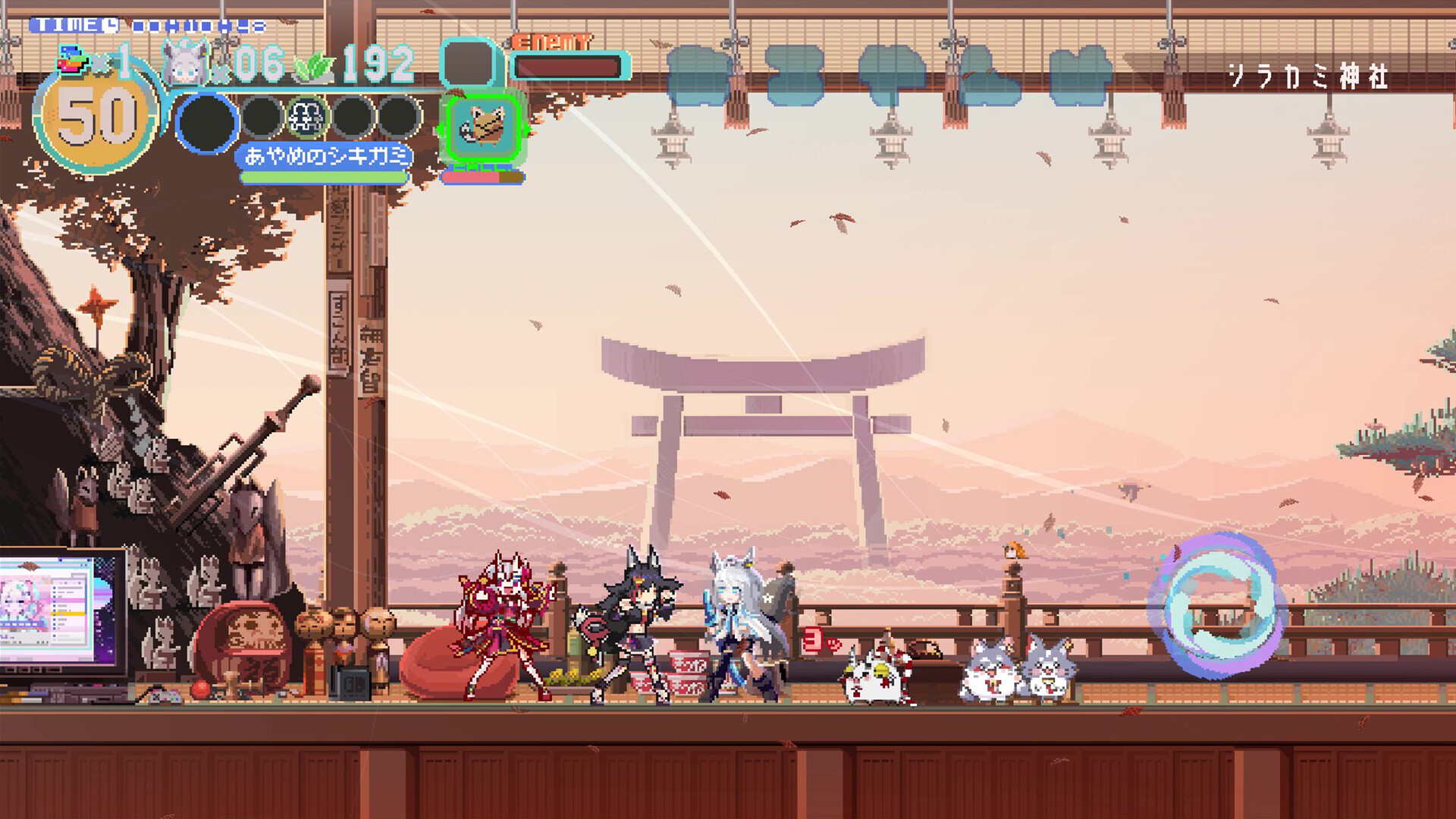 Captura: FUBUKI ～zero in on Holoearth～ HOLOLIVE ALTERNATIVE