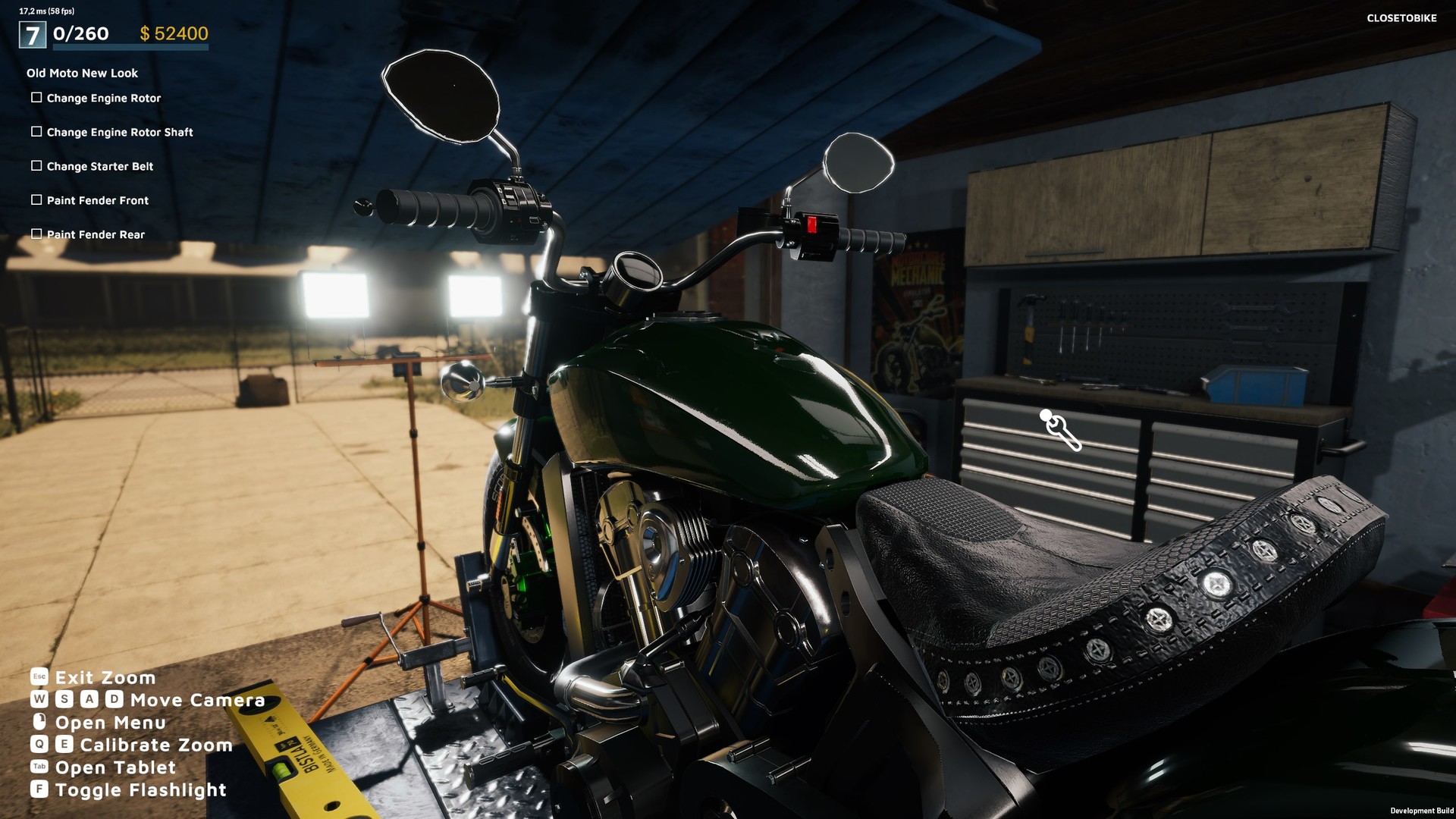 Captura: Motorcycle Mechanic Simulator 2021