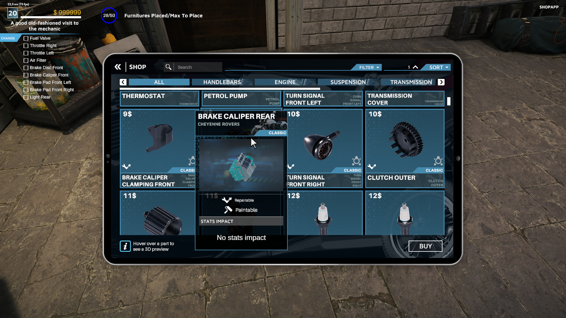 Captura 19: Motorcycle Mechanic Simulator 2021