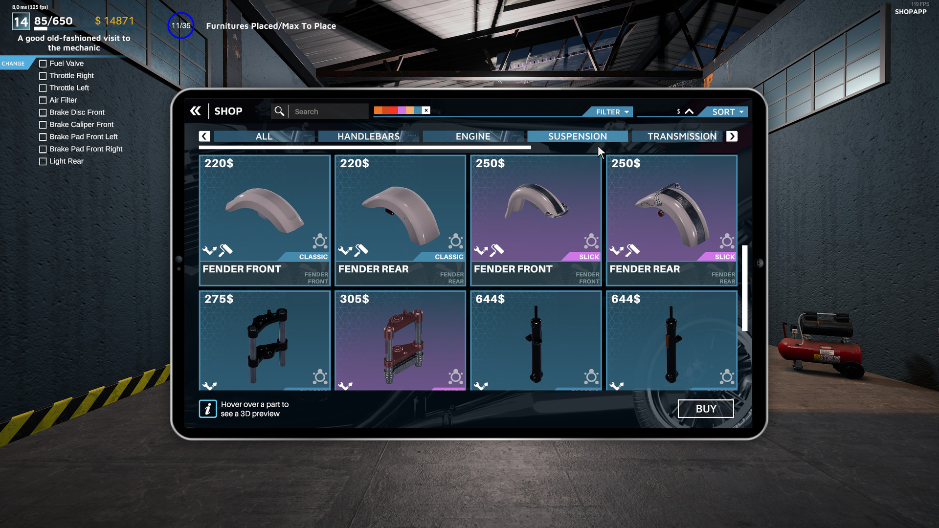 Captura 26: Motorcycle Mechanic Simulator 2021