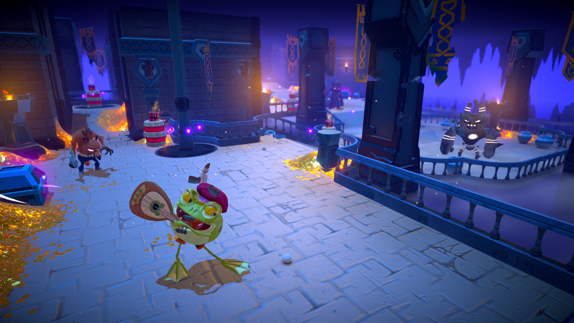 Captura: Dungeon Golf