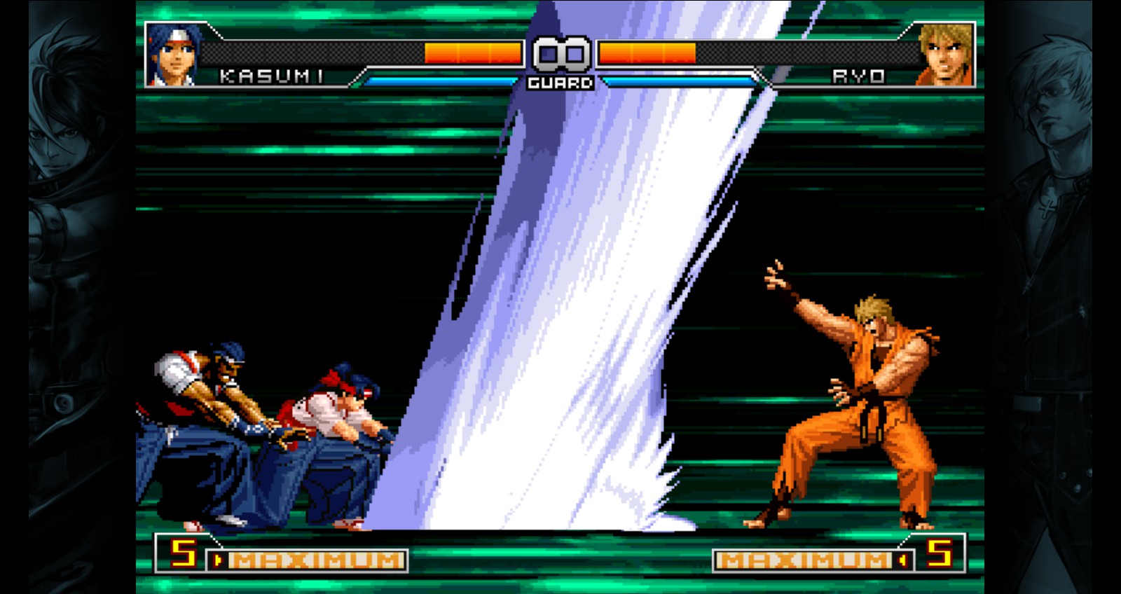 Captura: THE KING OF FIGHTERS 2002 UNLIMITED MATCH