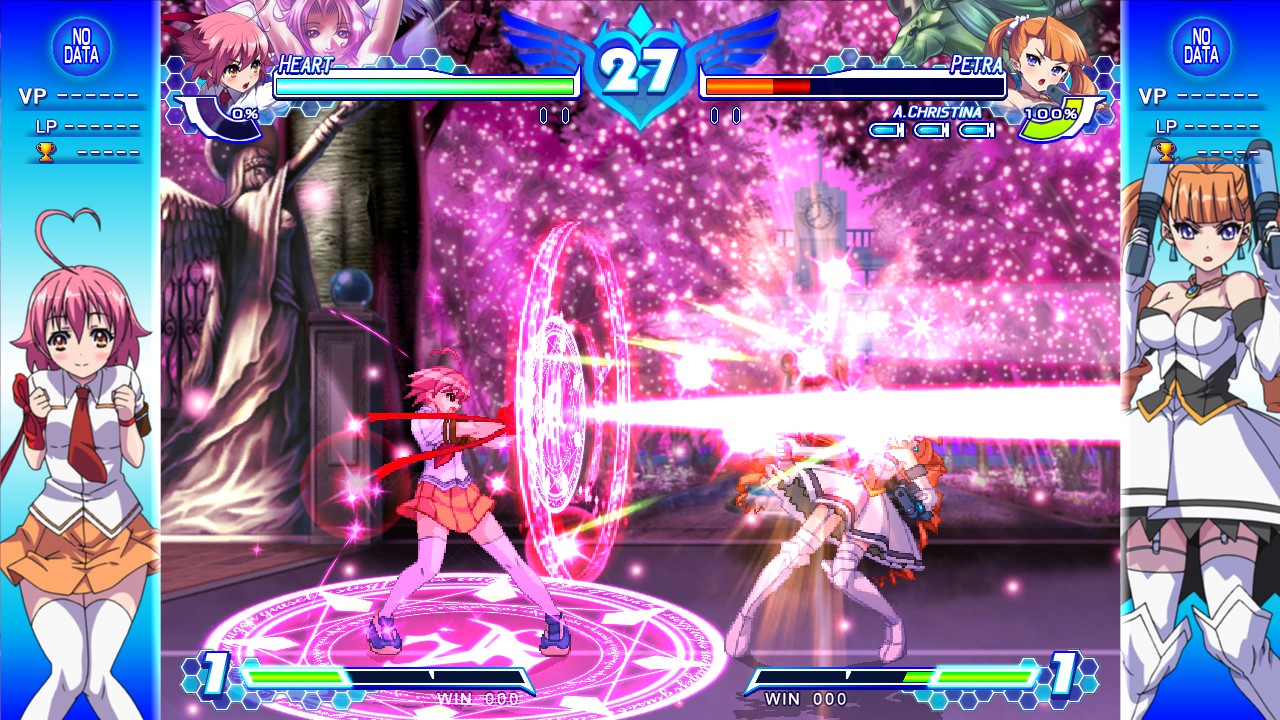 Captura: Arcana Heart 3 LOVE MAX!!!!!