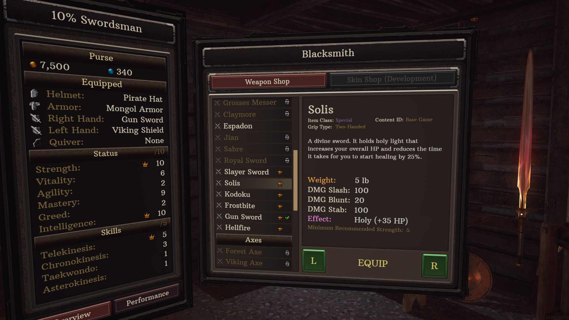 Captura: Swordsman VR