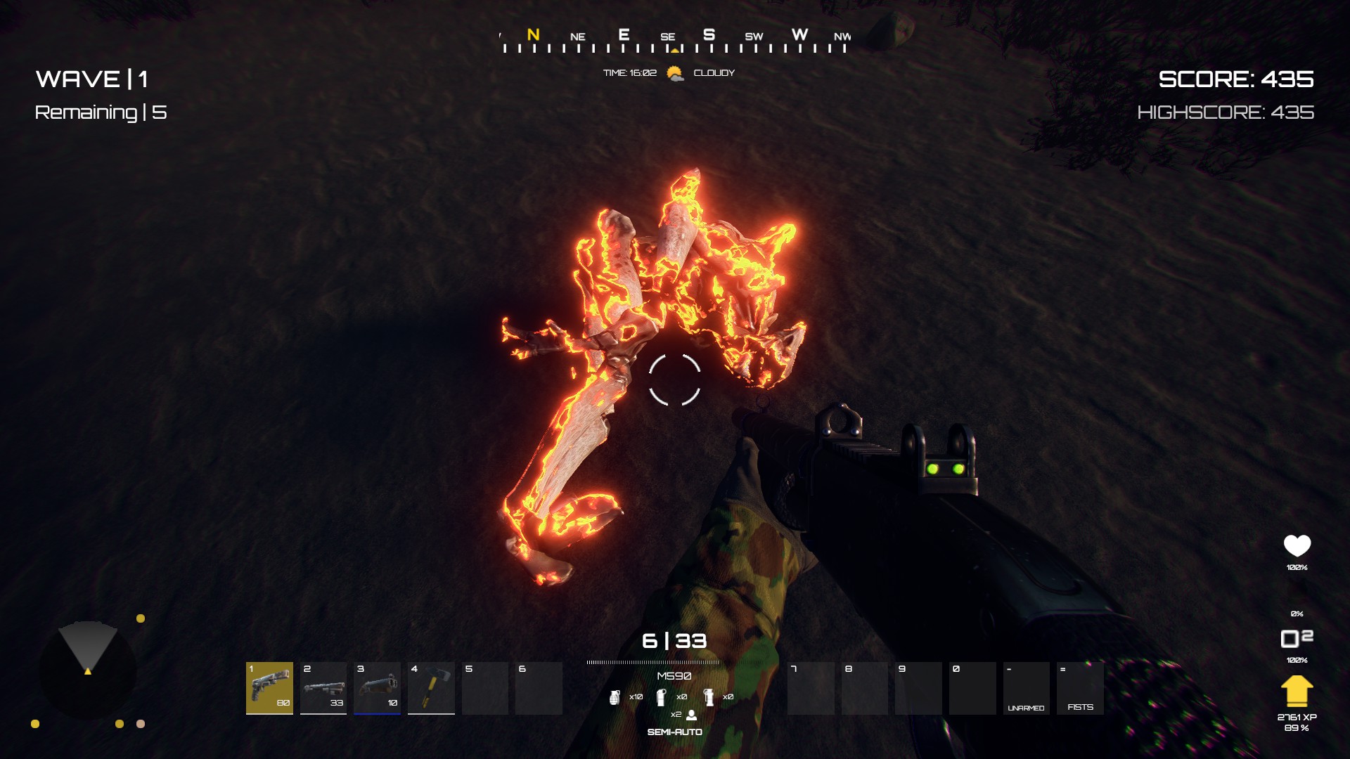 Captura 25: Resilience Wave Survival