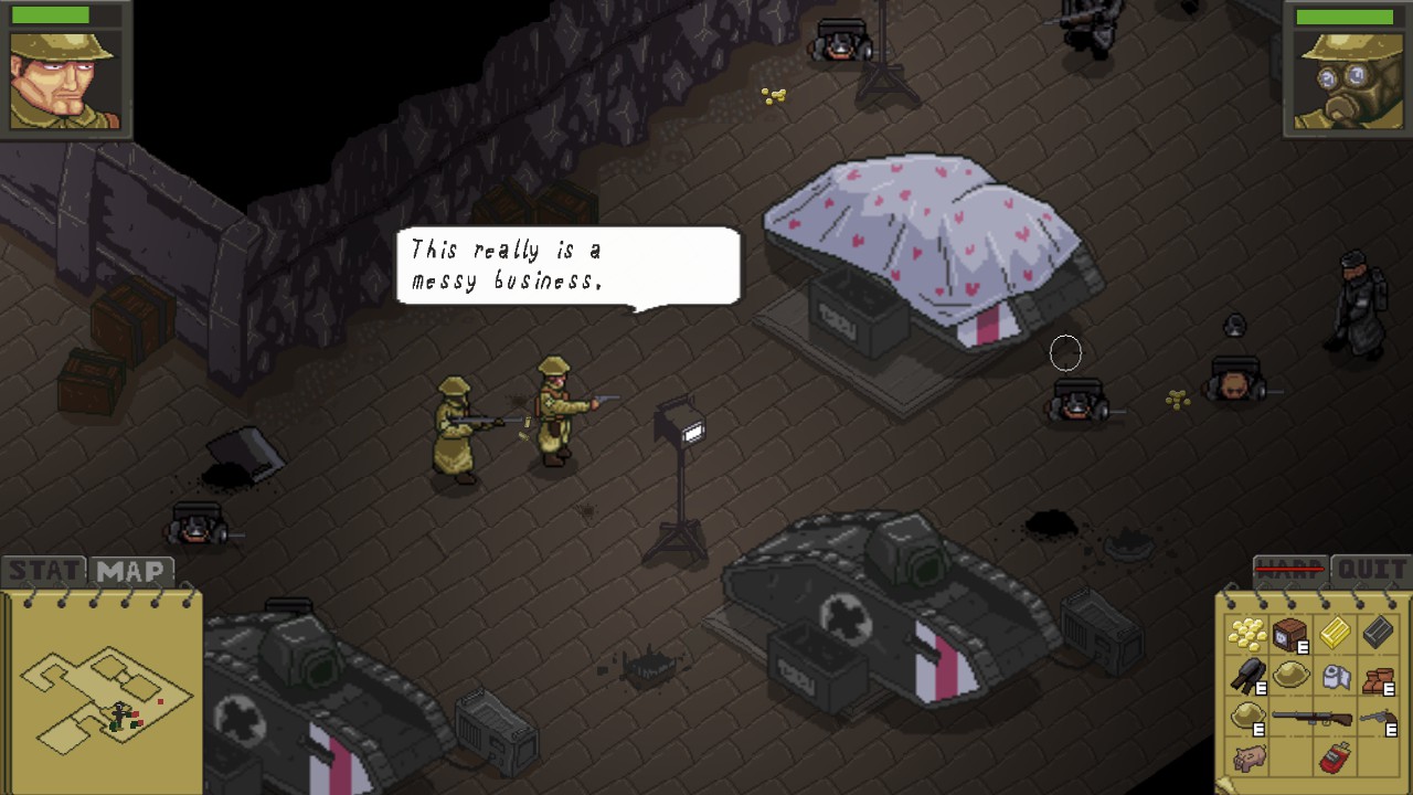 Captura 11: Super Trench Attack!