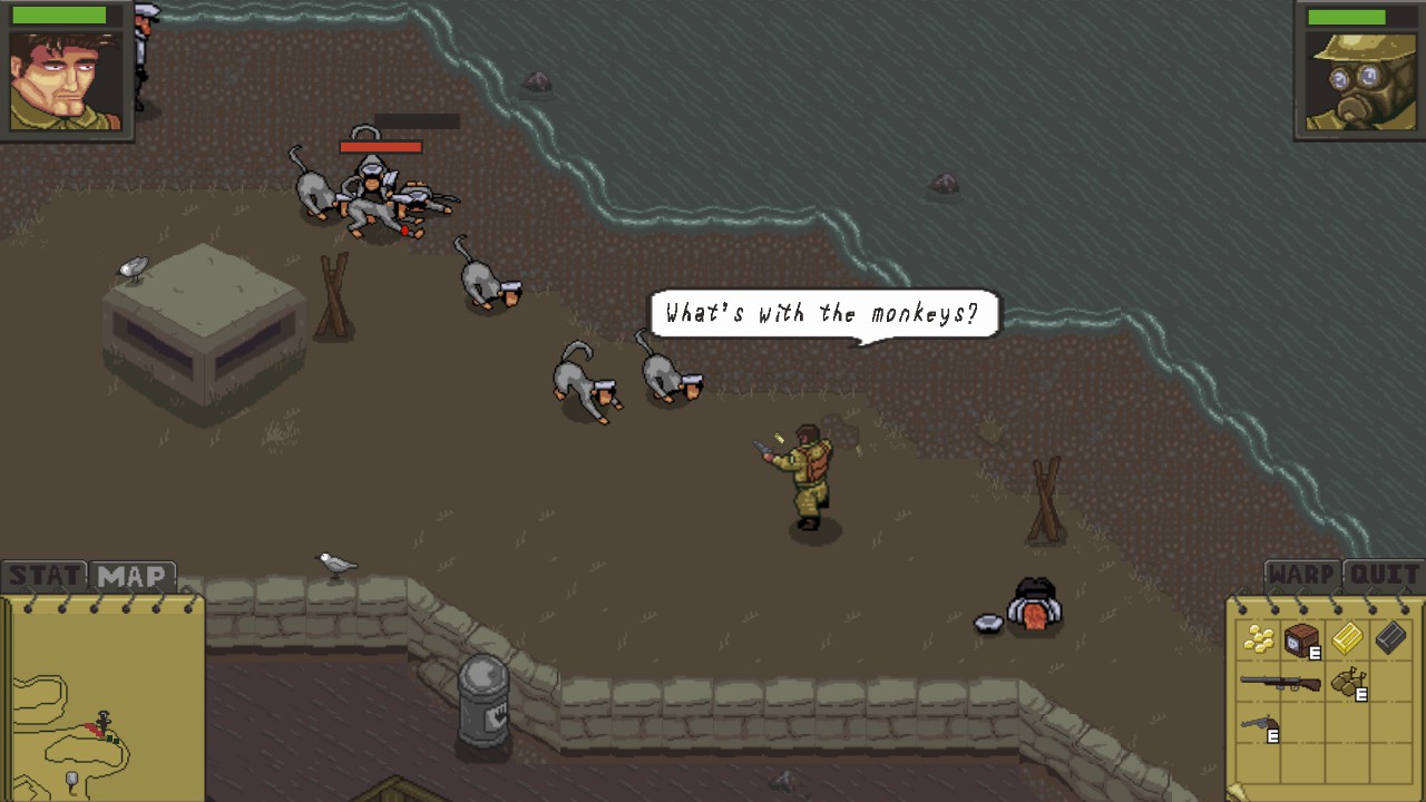 Captura 13: Super Trench Attack!