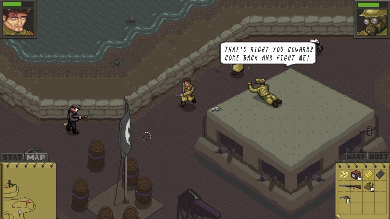 Captura 16: Super Trench Attack!