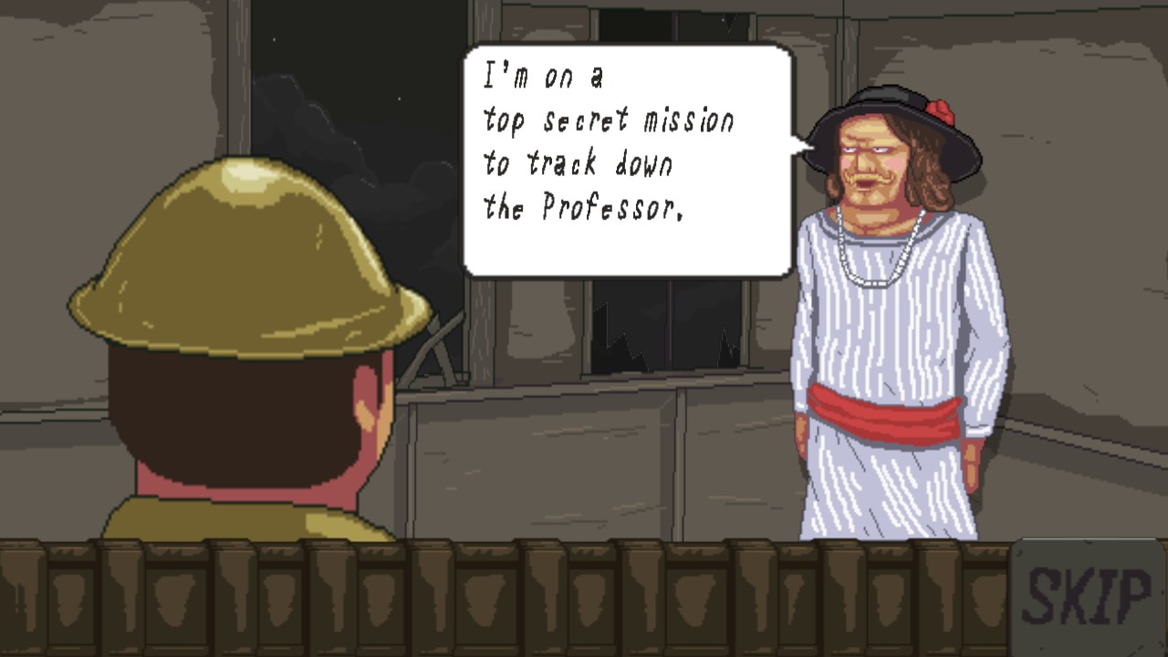 Captura 7: Super Trench Attack!