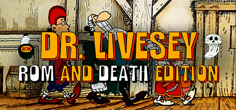 Capa: DR LIVESEY ROM AND DEATH EDITION