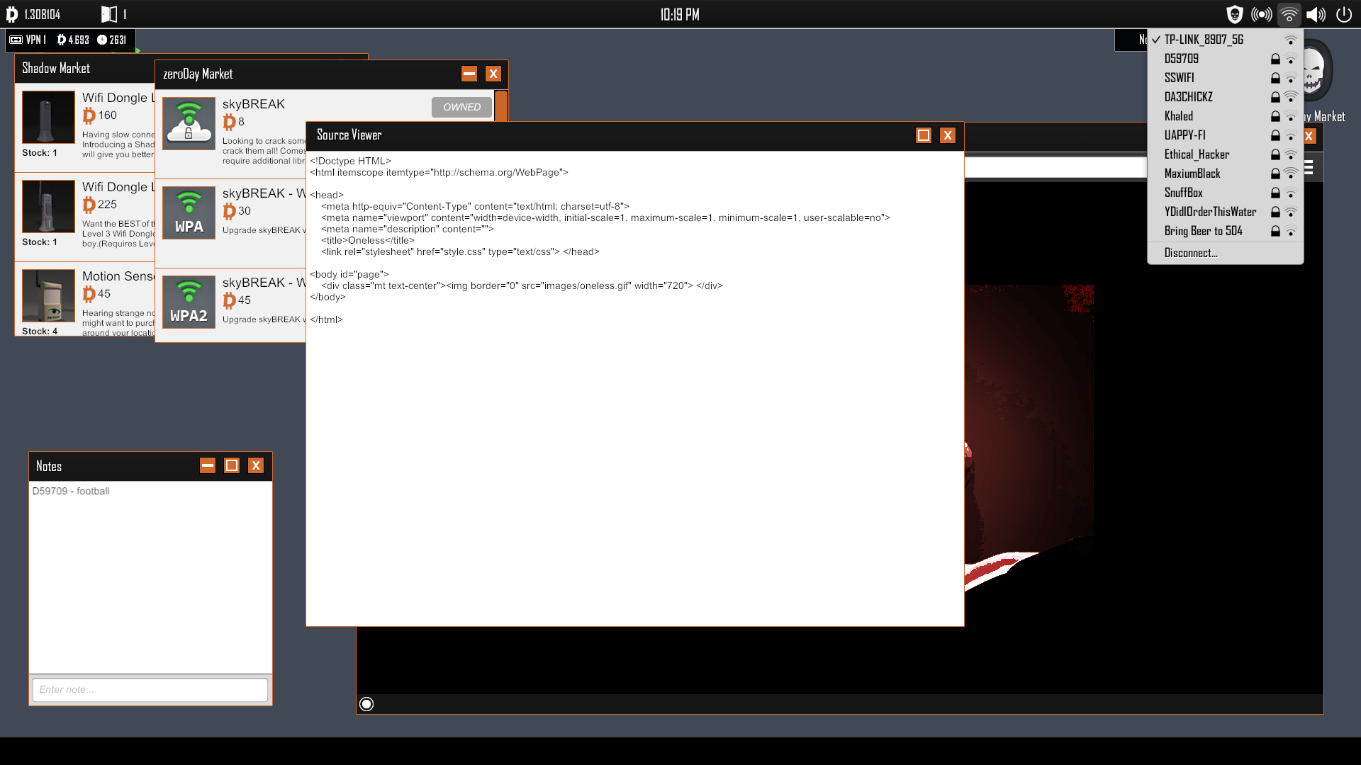 Captura 10: Welcome to the Game II