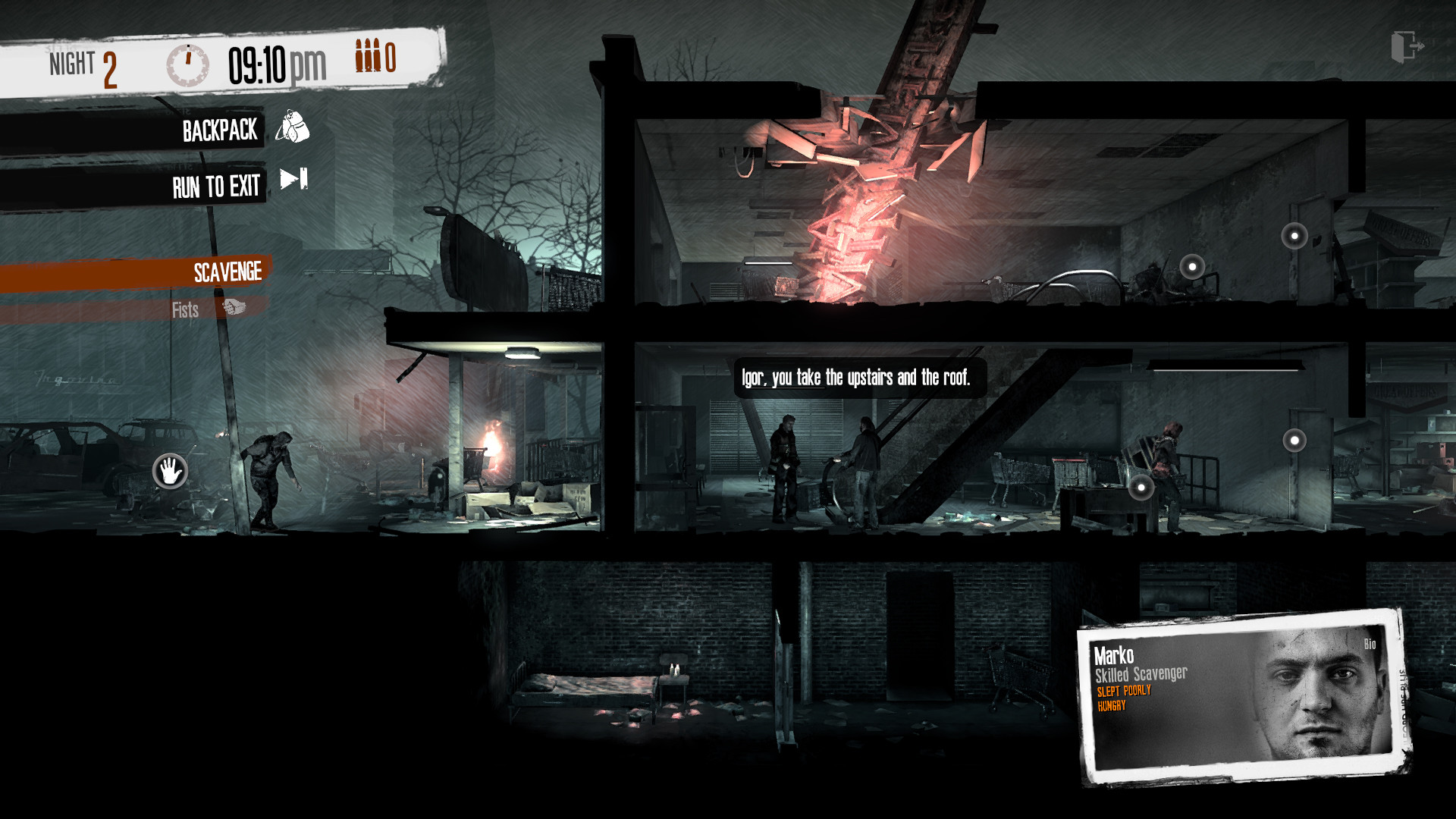 Captura 10: This War of Mine