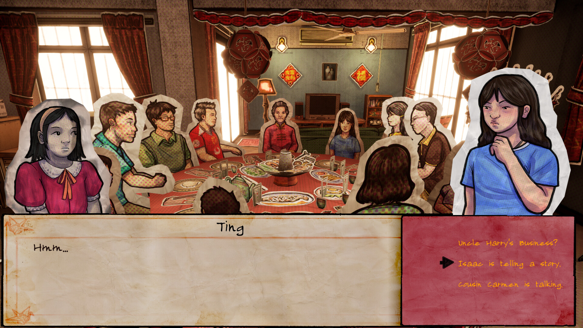 Captura: Paper Ghost Stories: Third Eye Open