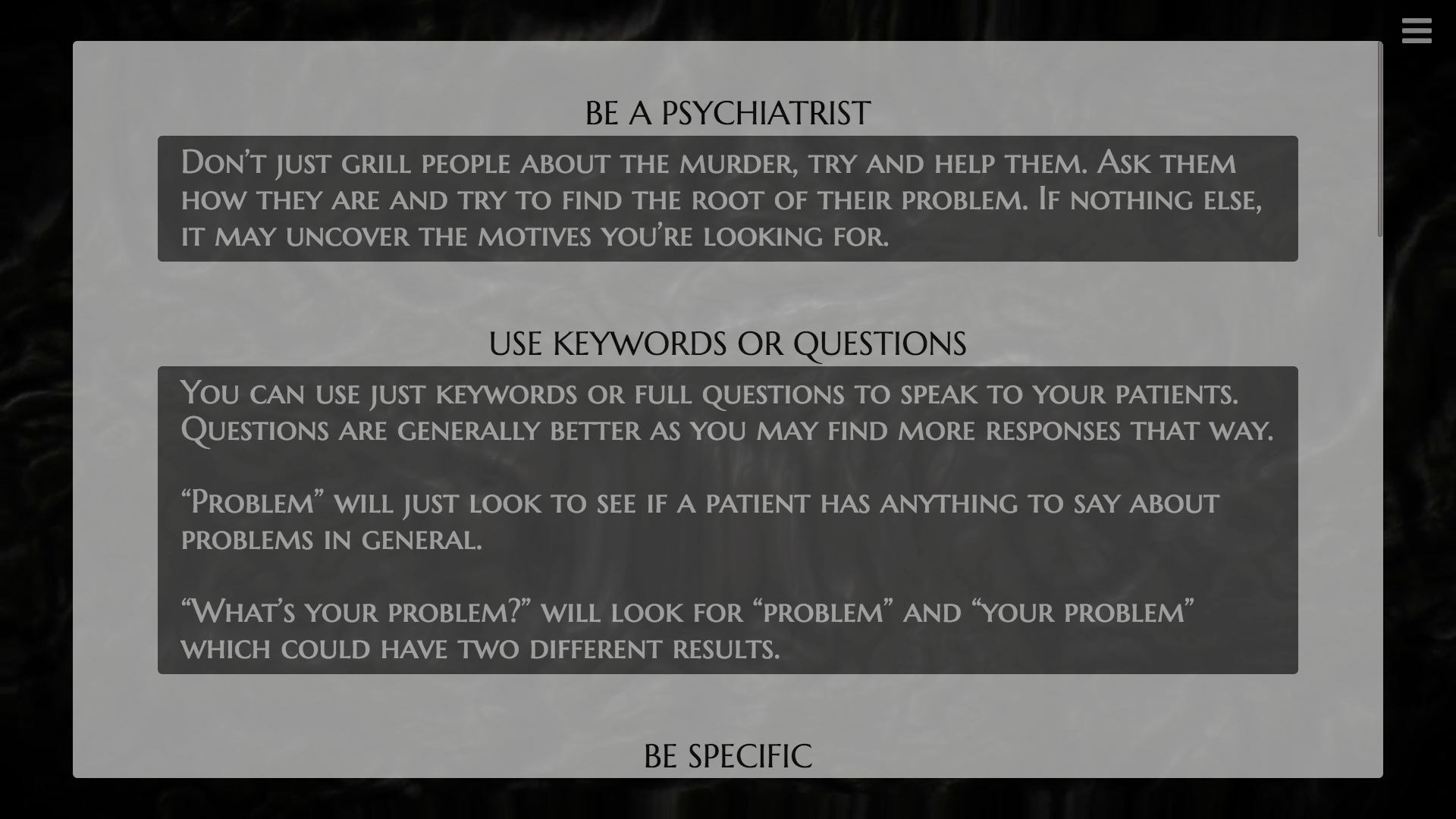 Captura 10: The Infectious Madness of Doctor Dekker