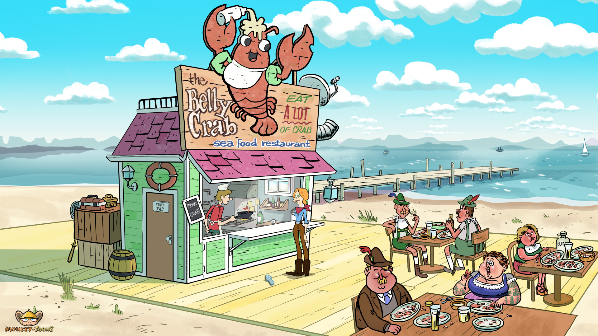 Captura: Slap Village: Reality Slap