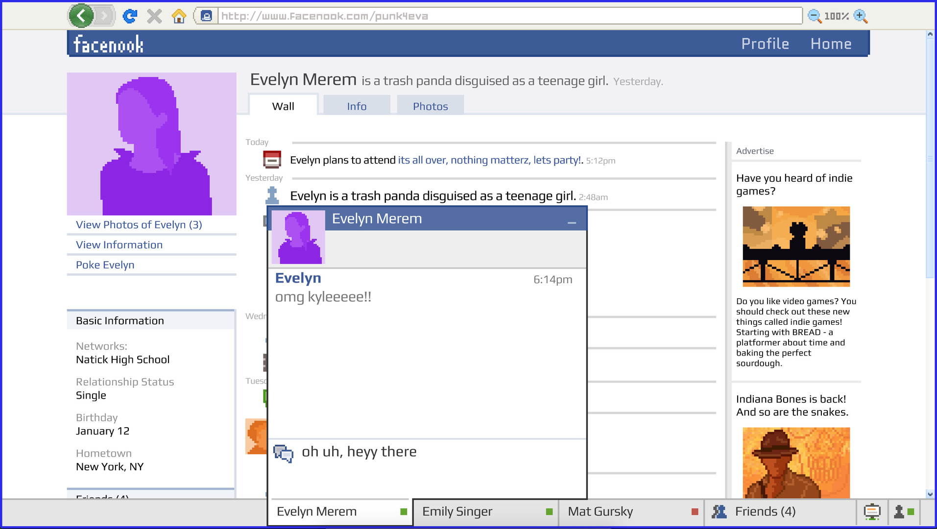 Captura: Emily is Away <3