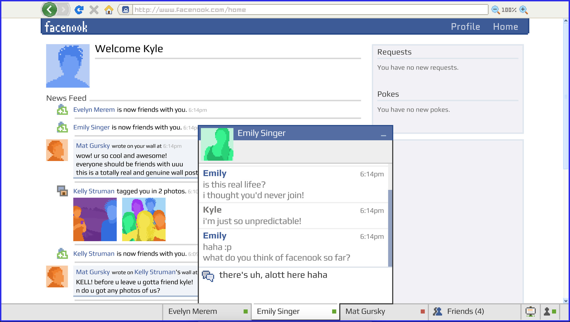 Captura: Emily is Away <3