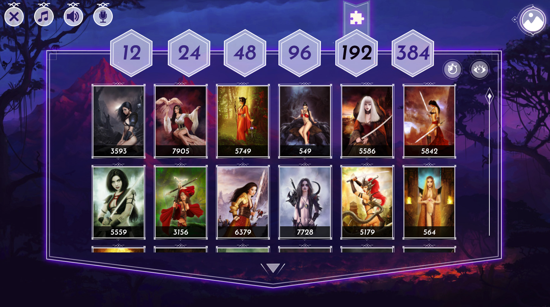 Captura: Dark Fantasy 2: Jigsaw Puzzle