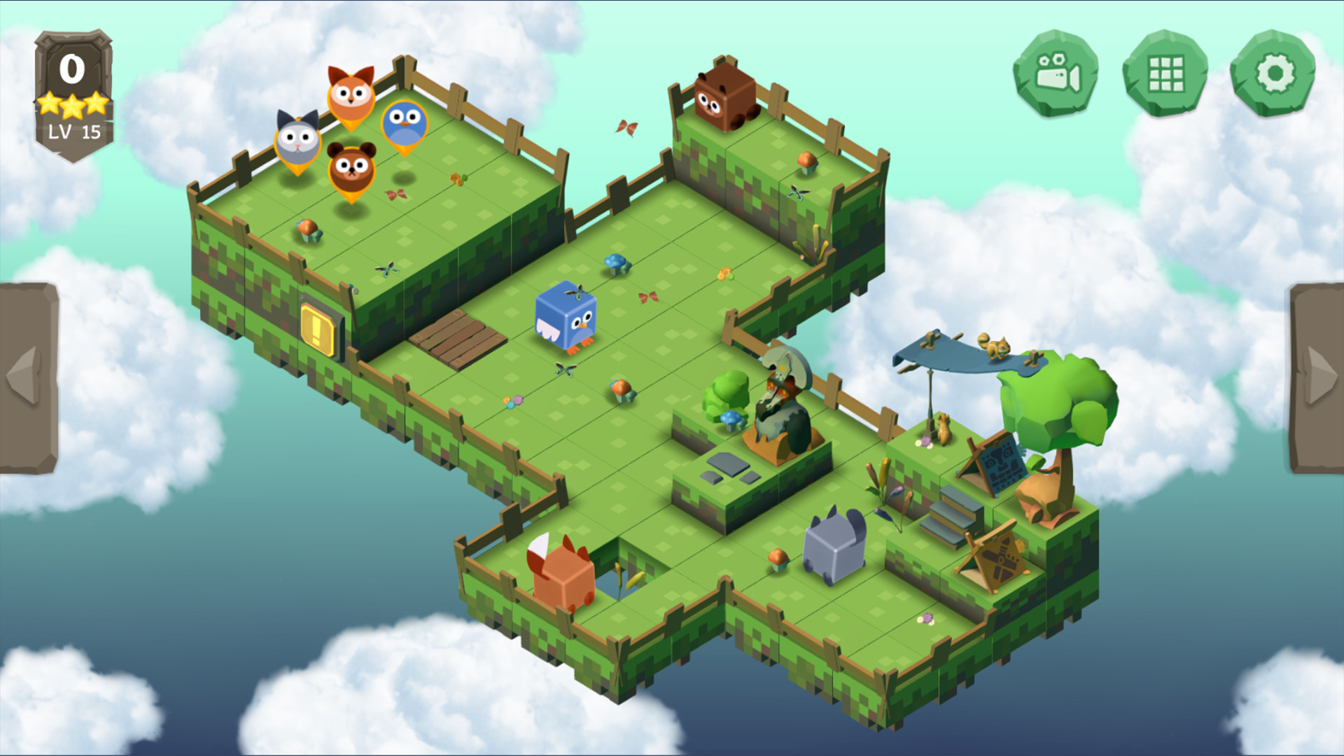 Captura: Cubicity: Slide puzzle