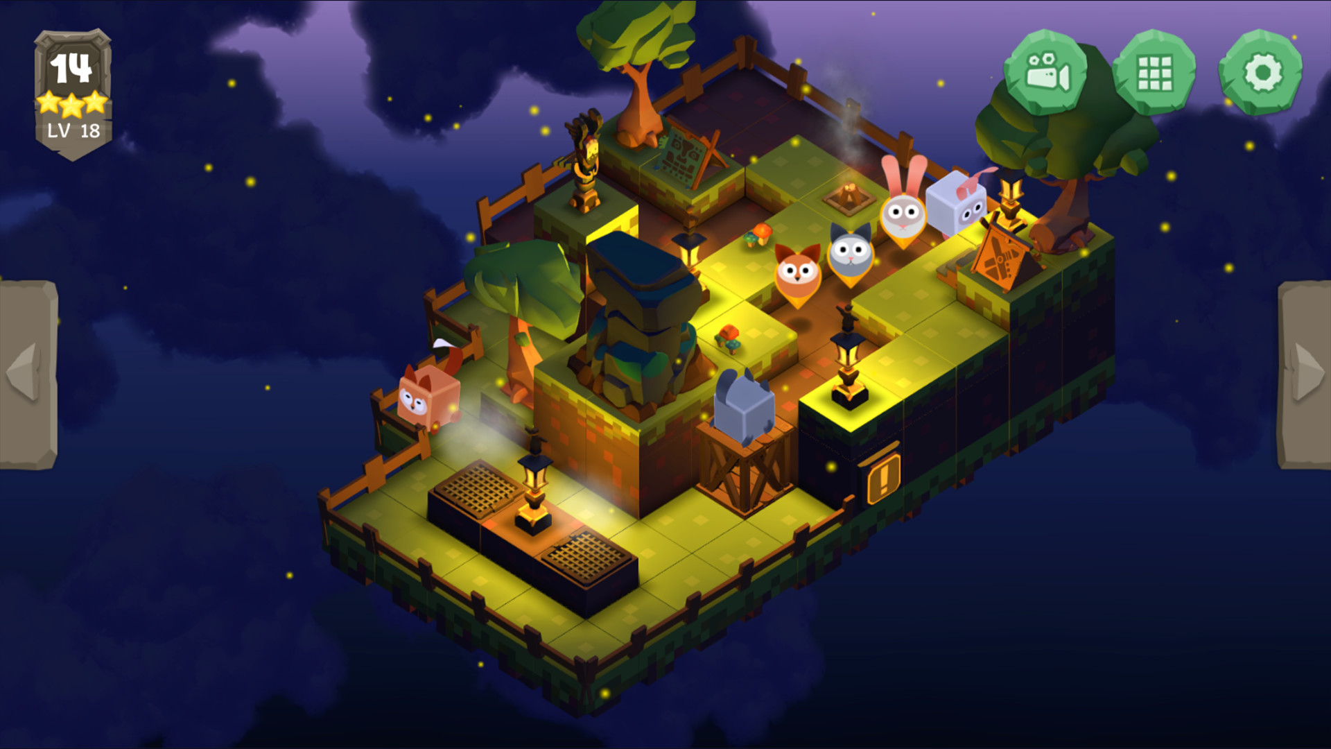 Captura: Cubicity: Slide puzzle