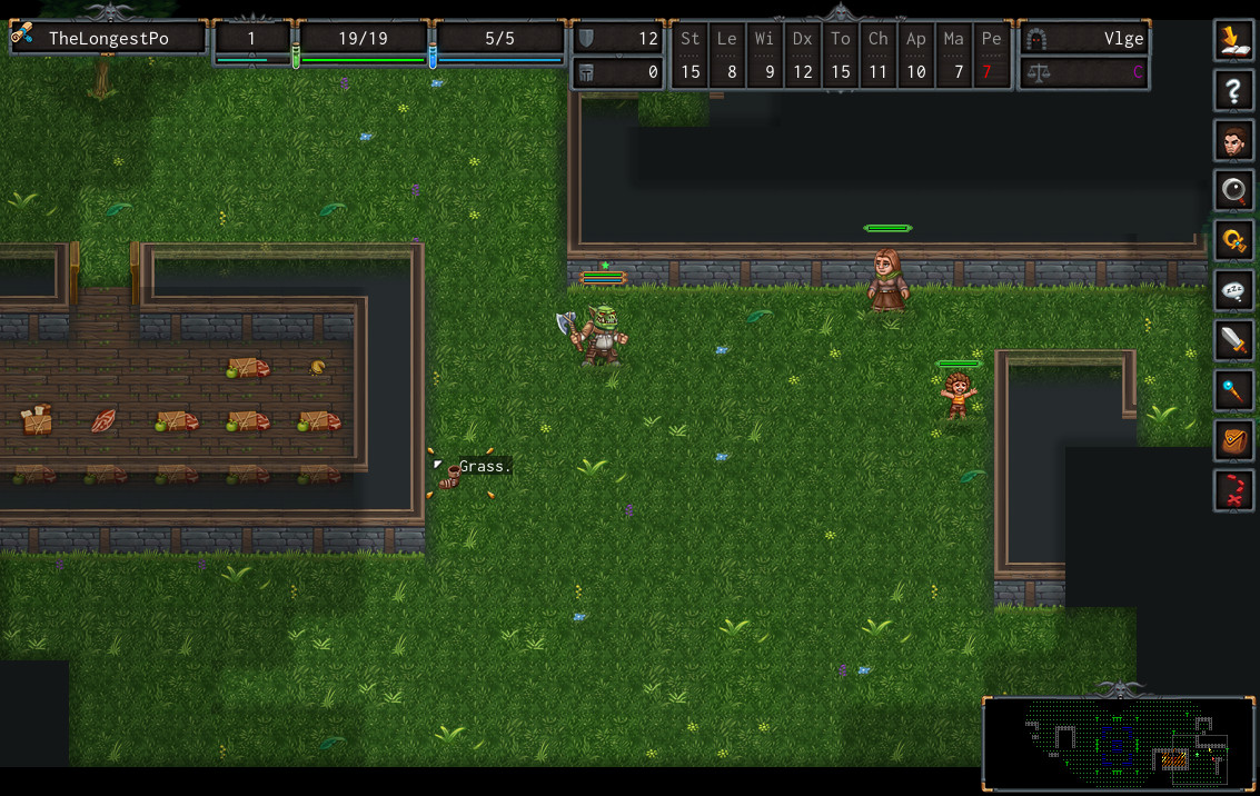 Captura: ADOM (Ancient Domains Of Mystery)