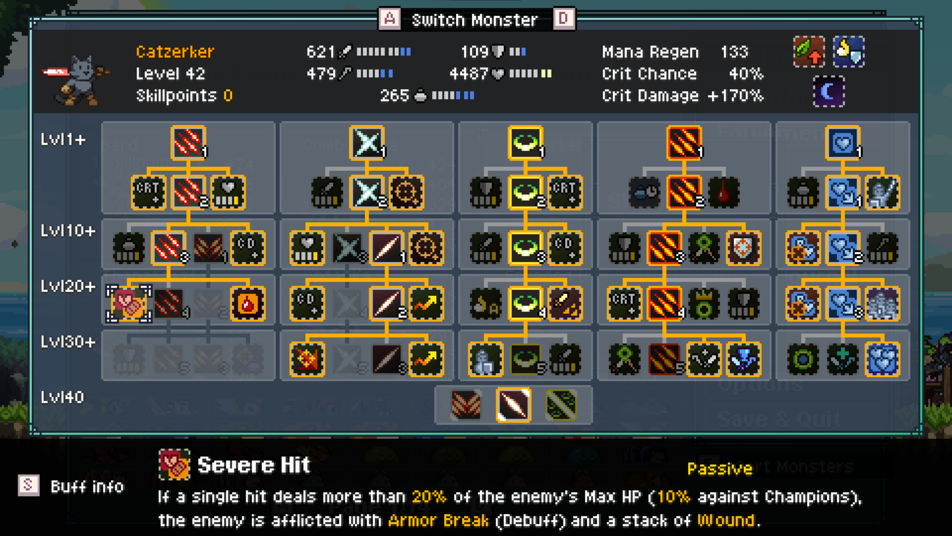 Captura: Monster Sanctuary