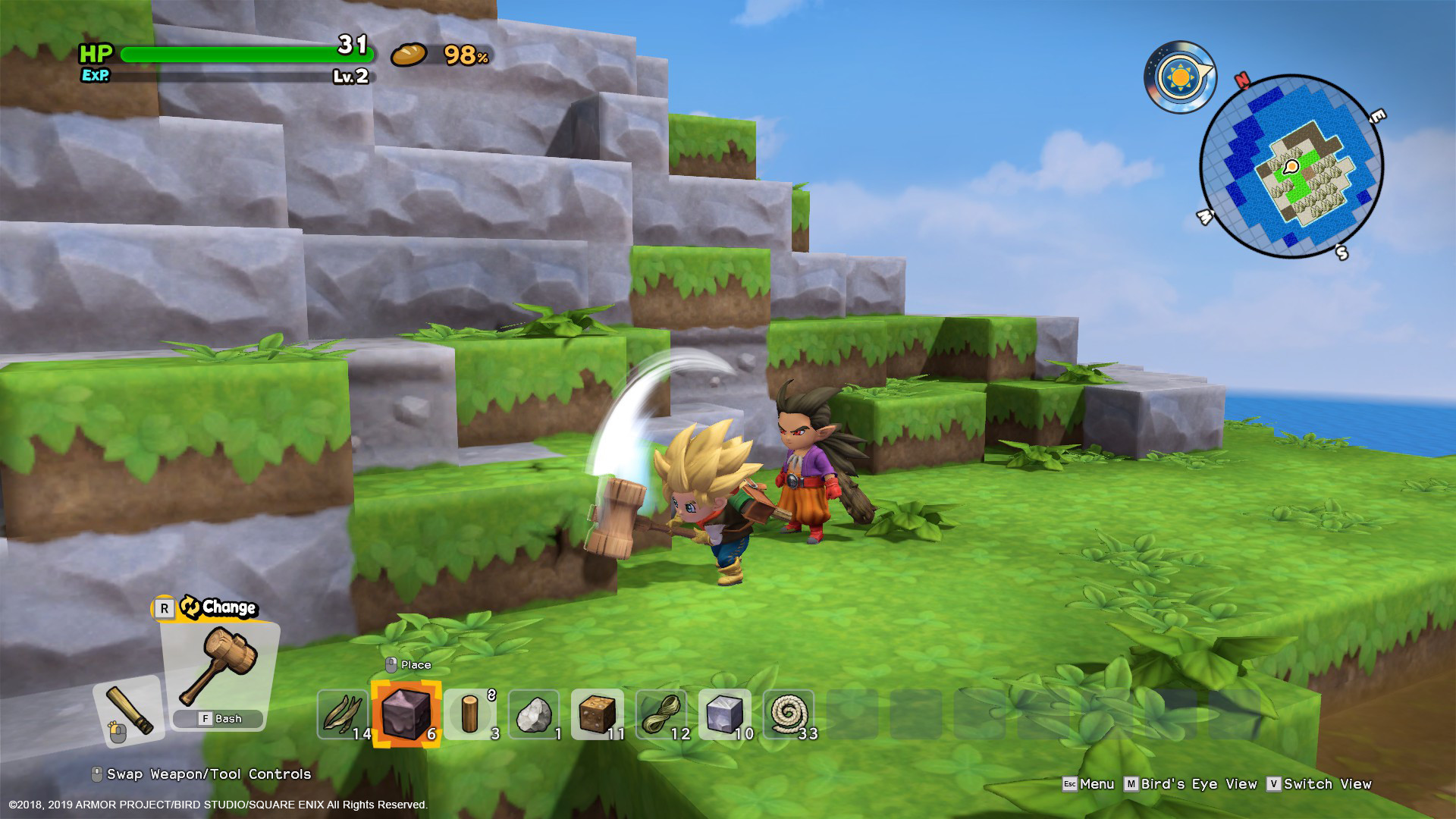 Captura: DRAGON QUEST BUILDERS™ 2
