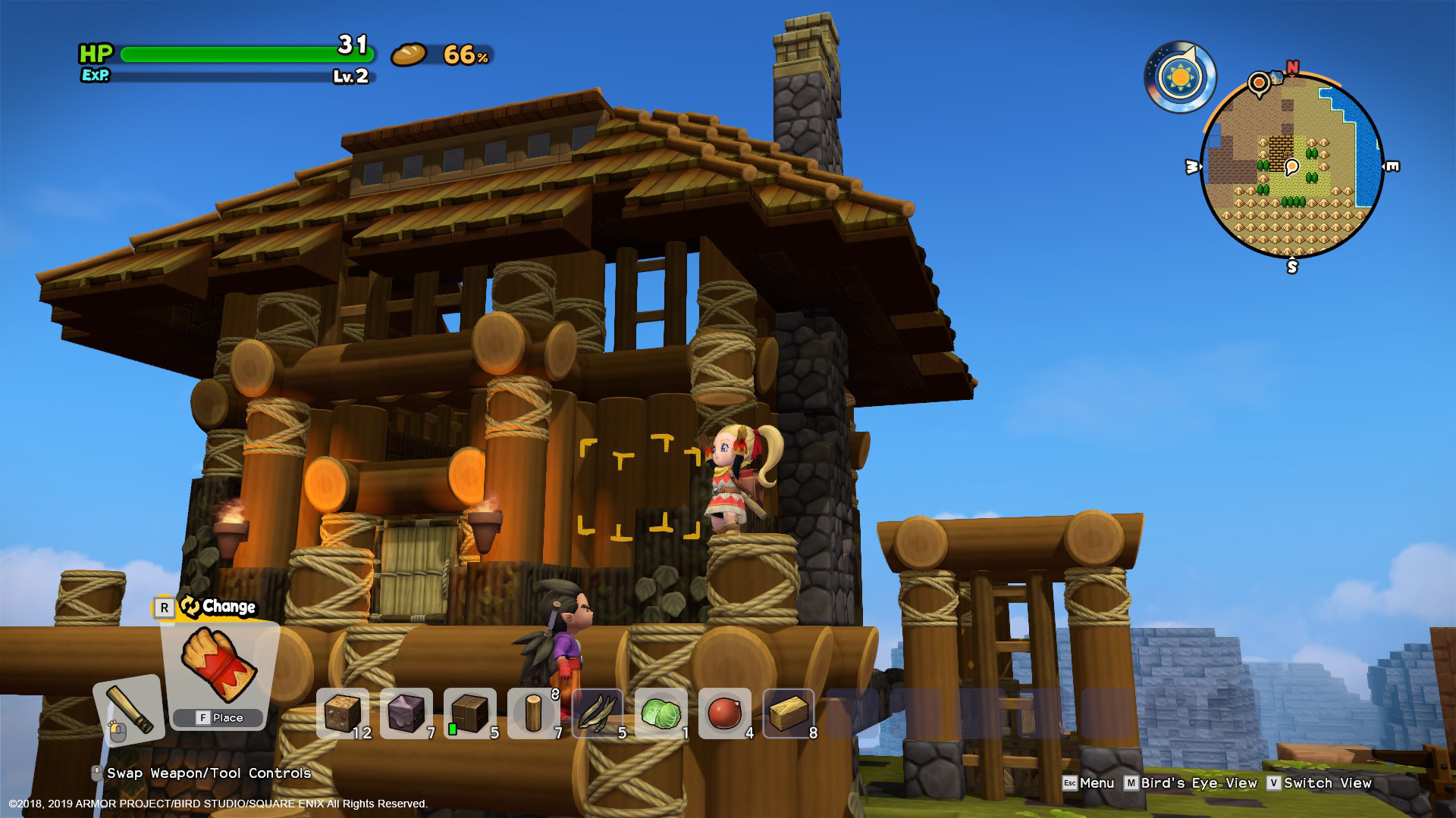 Captura: DRAGON QUEST BUILDERS™ 2