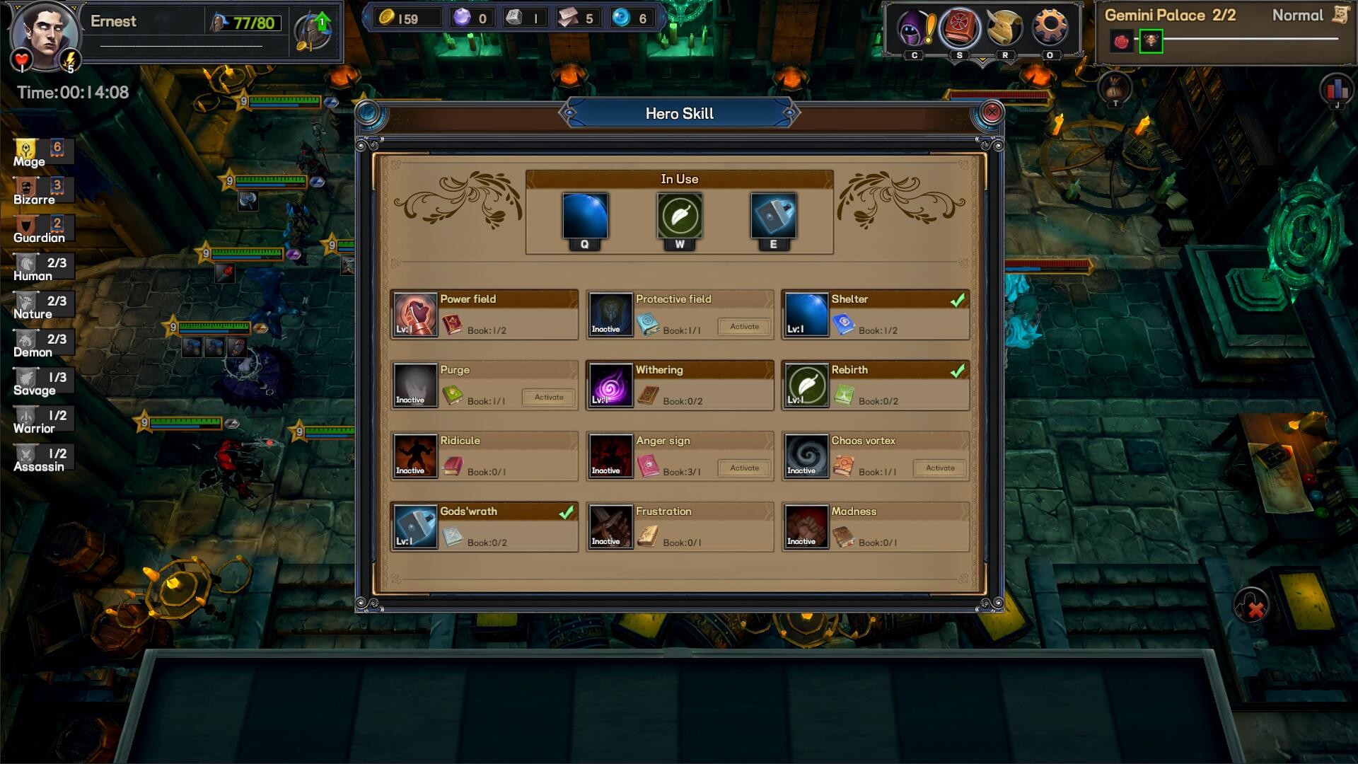 Captura 9: Tavern of Gods