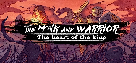 Capa: The Monk and the Warrior. The Heart of the King.