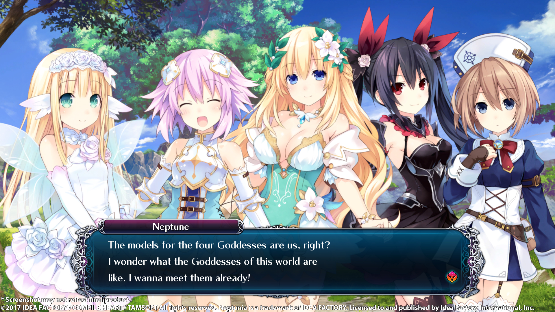Captura: Cyberdimension Neptunia: 4 Goddesses Online