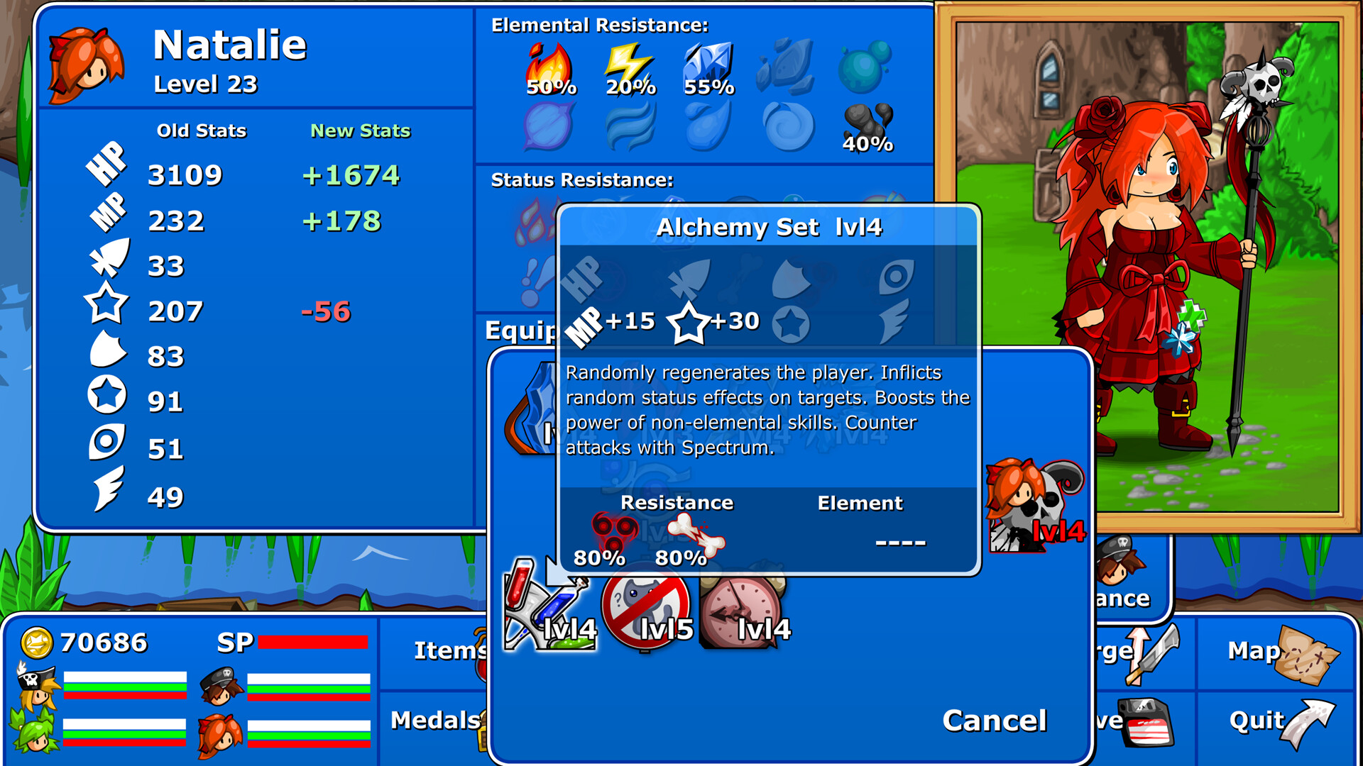 Captura 6: Epic Battle Fantasy 4