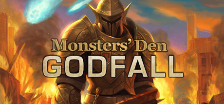 Capa: Monsters' Den: Godfall
