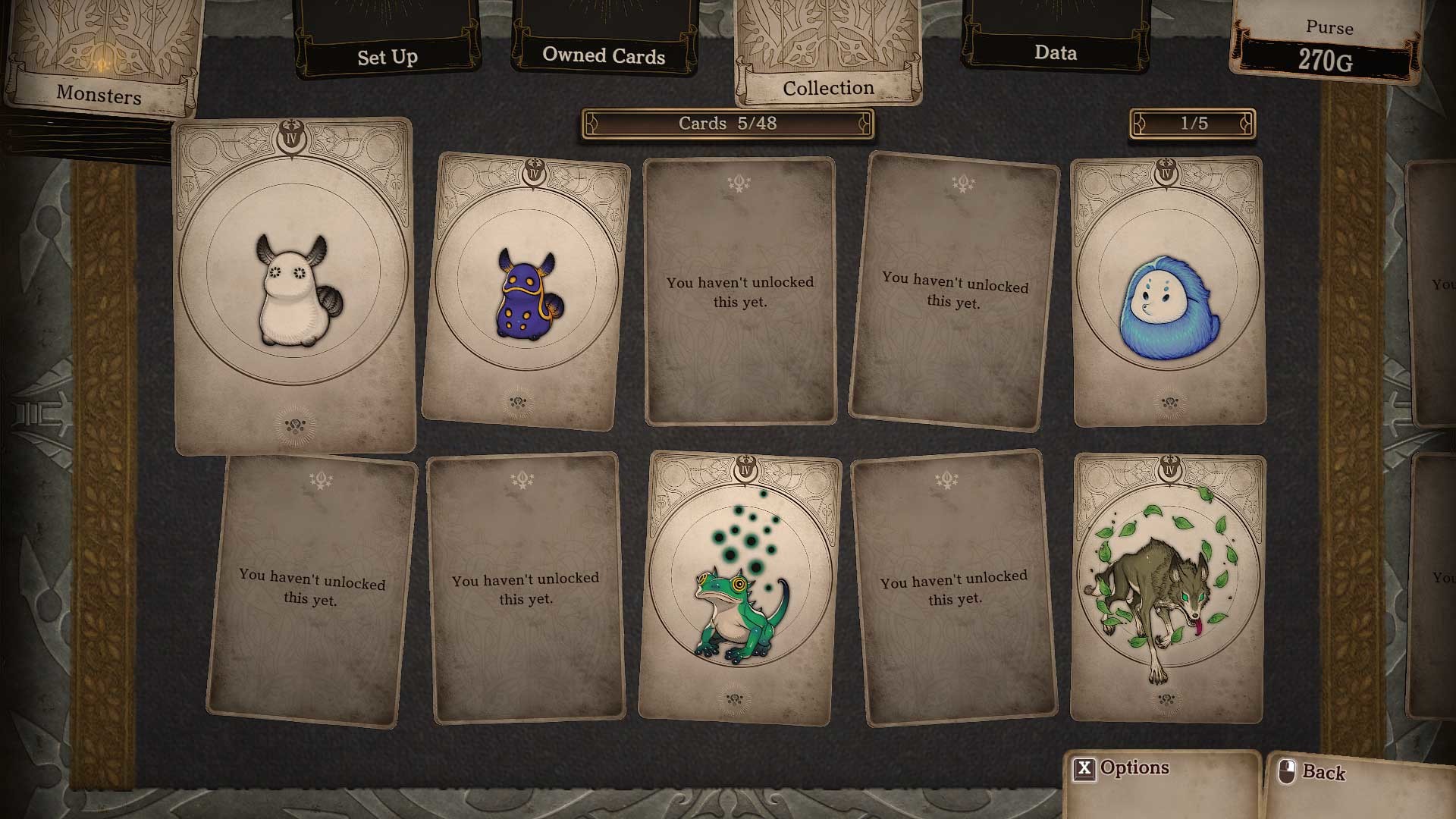 Captura 9: Voice of Cards: The Forsaken Maiden