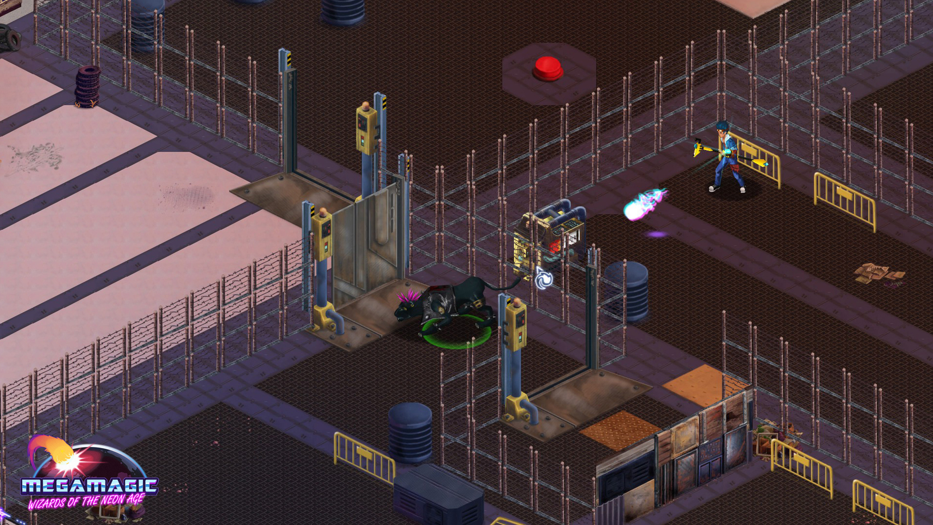 Captura 6: Megamagic: Wizards of the Neon Age