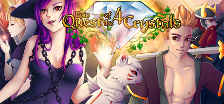 Capa: Epic Quest of the 4 Crystals