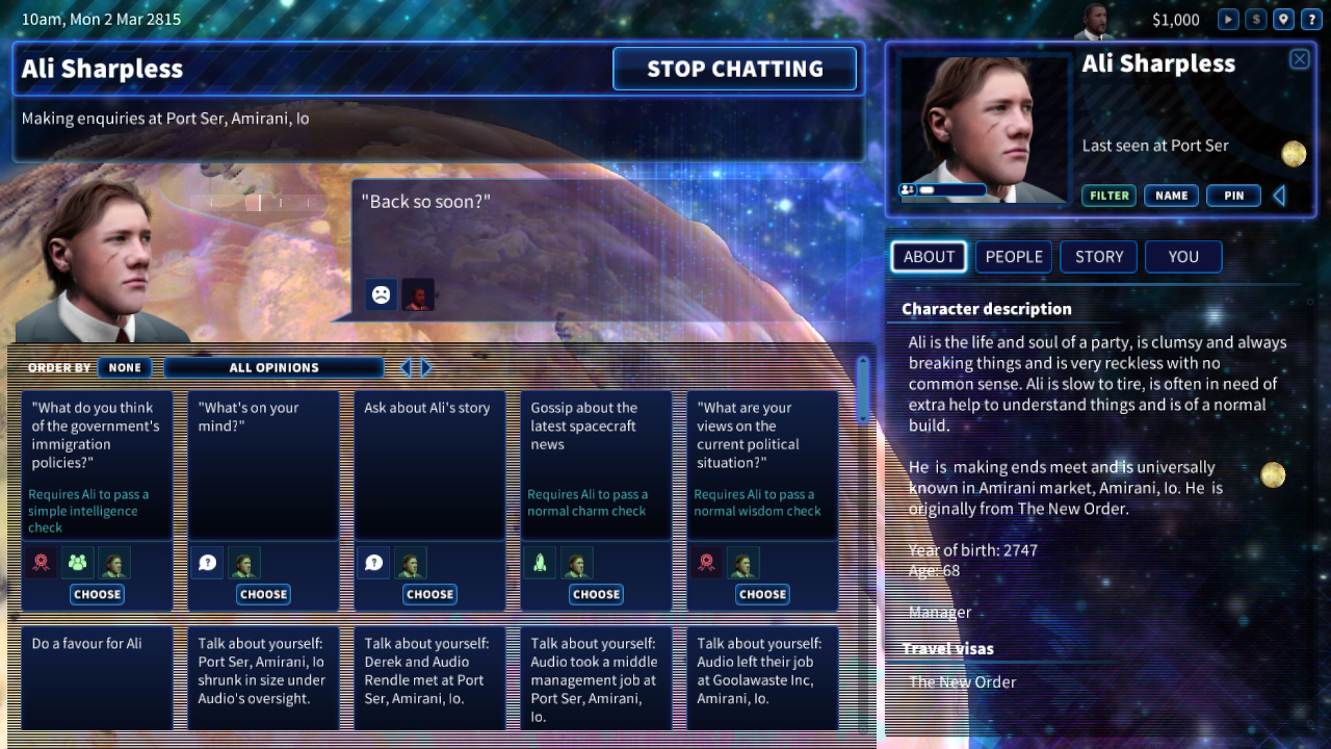 Captura 7: Sol Trader