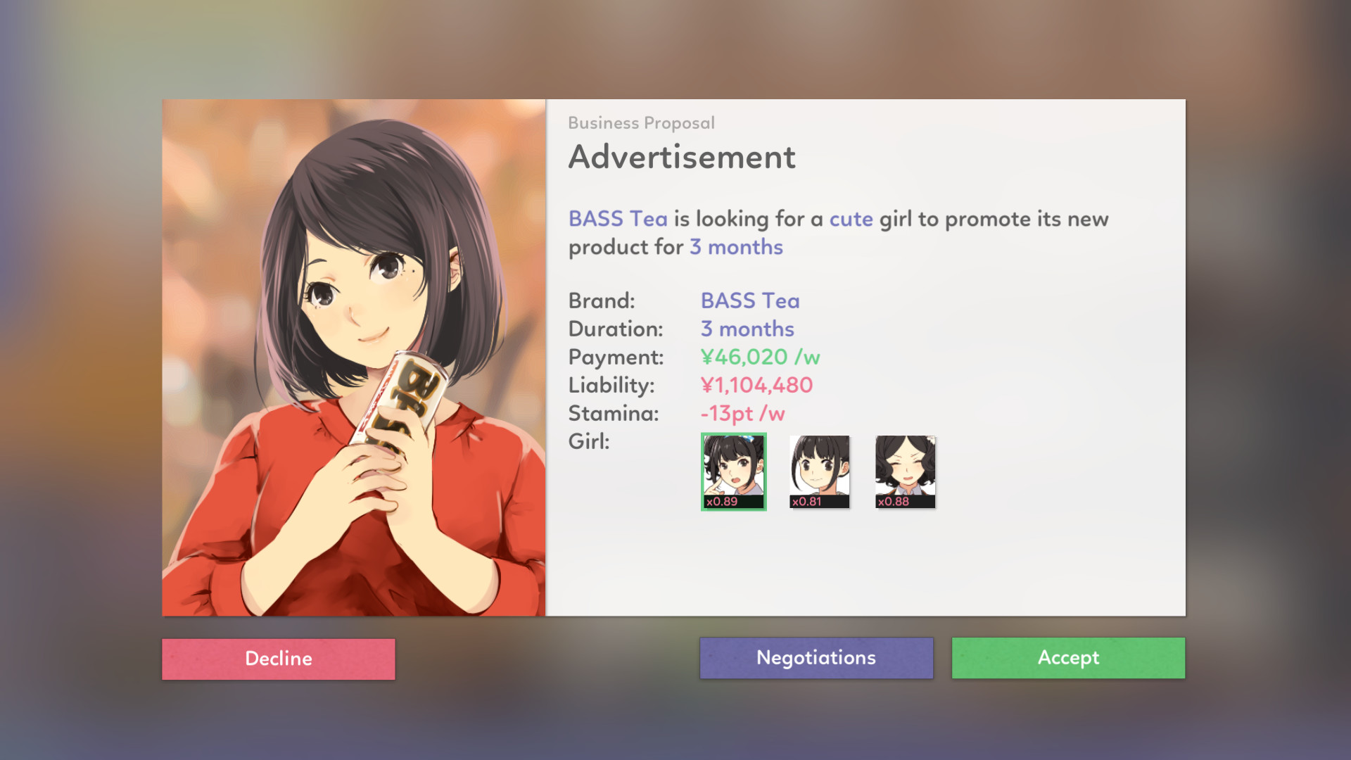 Captura: Idol Manager