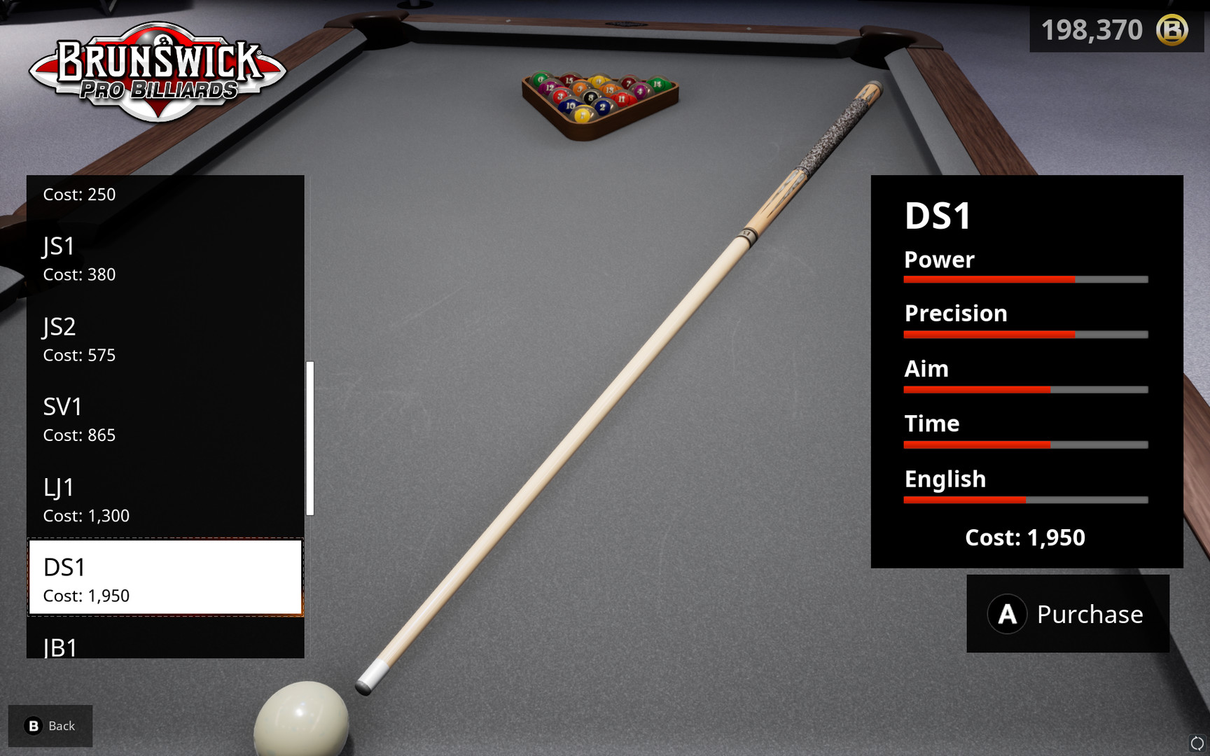 Captura: Brunswick Pro Billiards