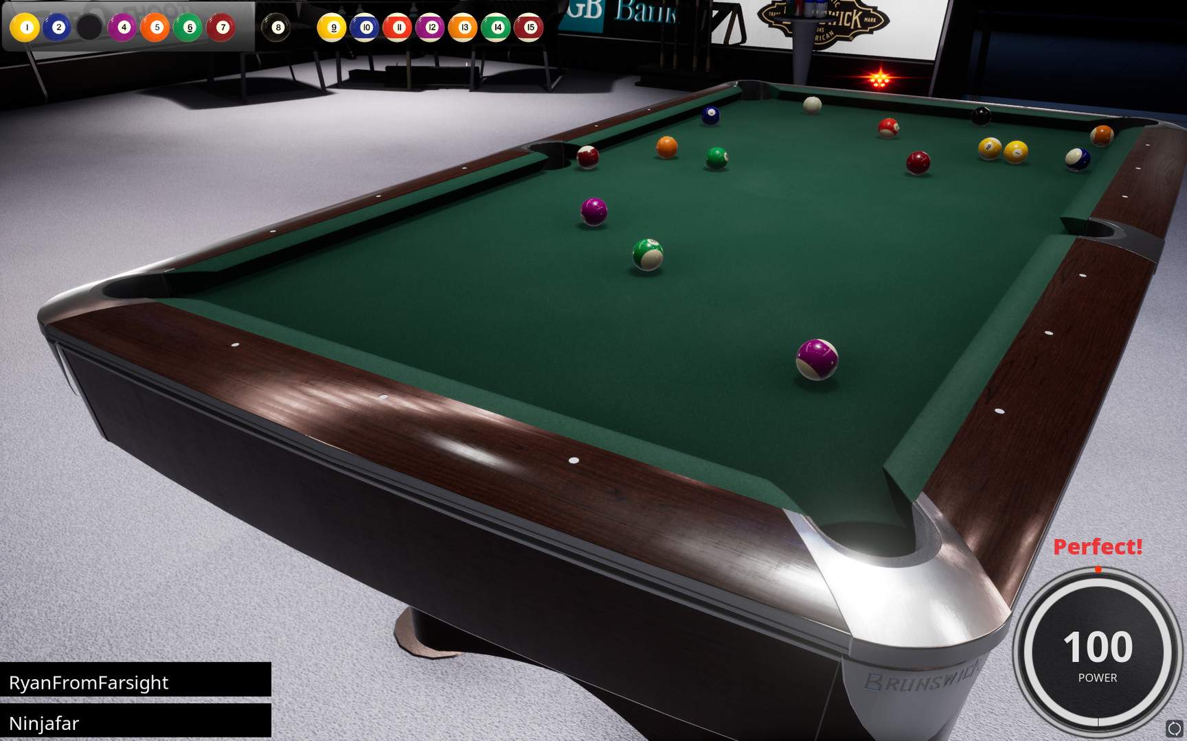 Captura: Brunswick Pro Billiards